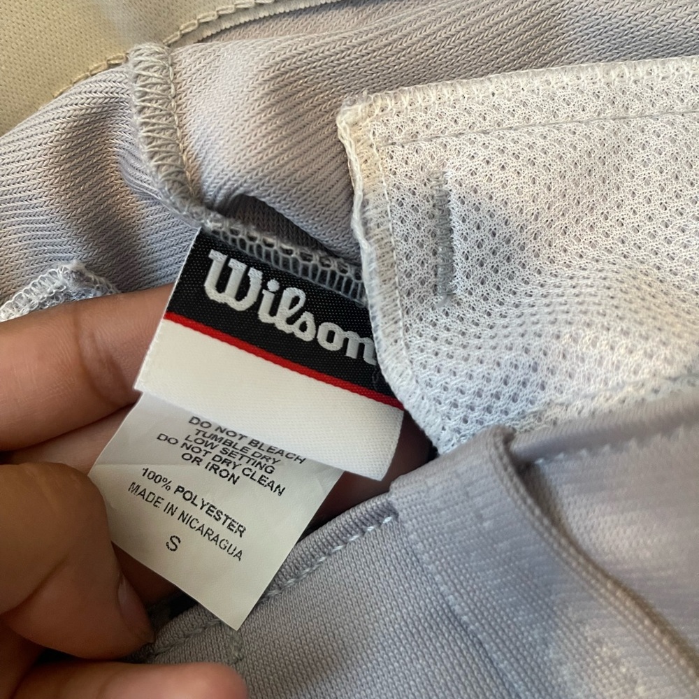 Wilson Gray Athletic Baseball Pants